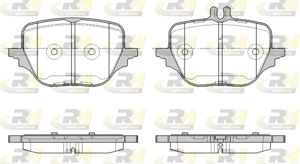 Brake Pad Set, disc brake (21966.00)