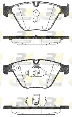 Brake Pad Set, disc brake (21496.00)
