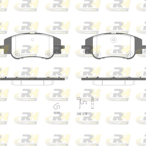 Brake Pad Set, disc brake (21994.00)