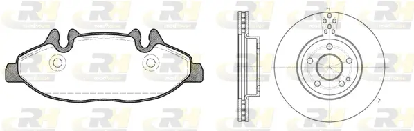 Brake Kit, disc brake (81109.00)