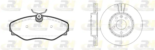 Brake Kit, disc brake (8834.01)