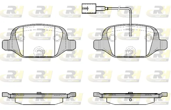 Brake Pad Set, disc brake (2727.12)