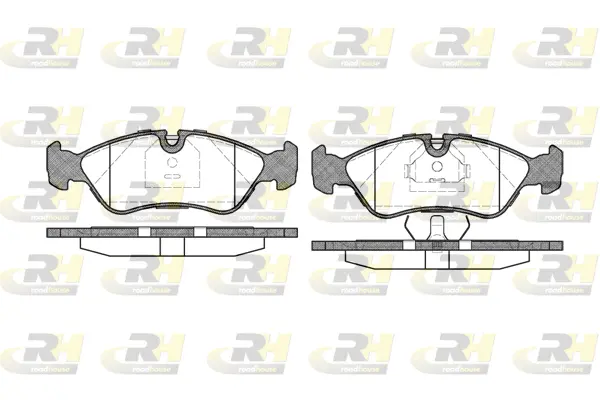 Brake Pad Set, disc brake (2286.30)