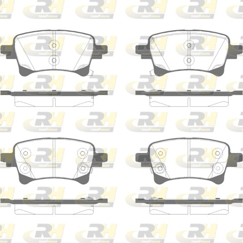 Brake Pad Set, disc brake (21903.04)