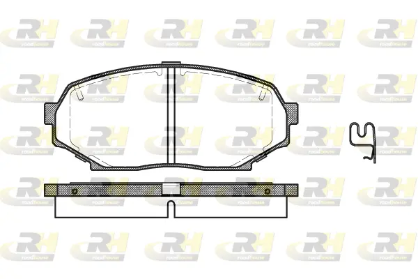 Brake Pad Set, disc brake (2338.12)