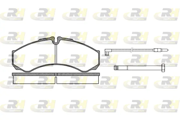 Brake Pad Set, disc brake (2651.02)