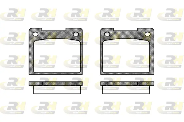 Brake Pad Set, disc brake (2039.20)