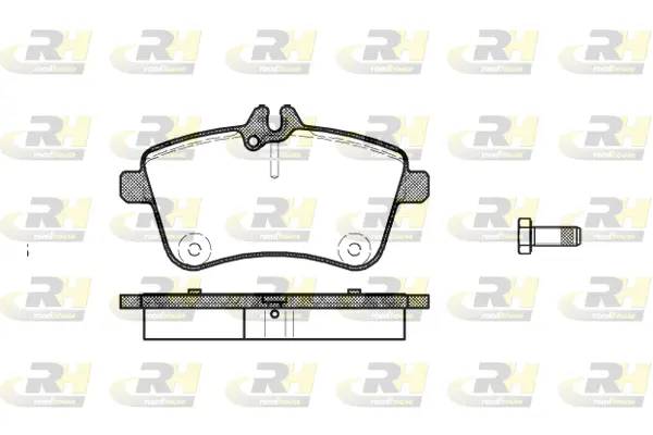 Brake Pad Set, disc brake (21130.00)