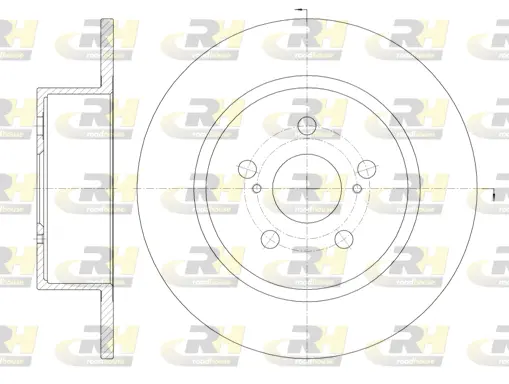 Brake Disc (6878.00)