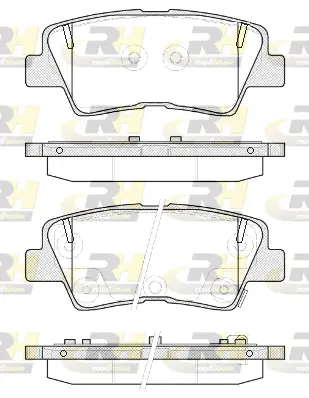 Brake Pad Set, disc brake (21362.52)