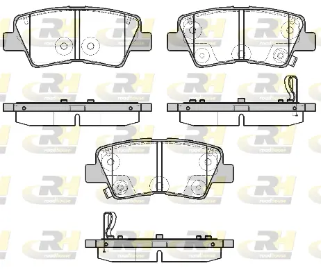 Brake Pad Set, disc brake (21807.02)