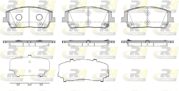 Brake Pad Set, disc brake (21880.02)
