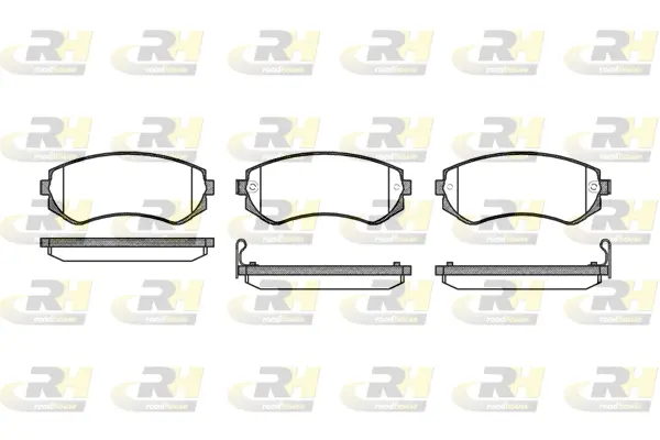 Brake Pad Set, disc brake (2317.12)