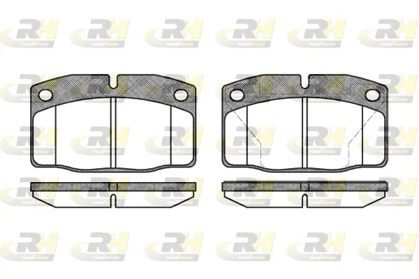 Brake Pad Set, disc brake (2101.40)