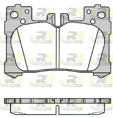 Brake Pad Set, disc brake (21791.00)