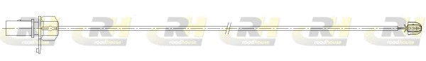 Warning Contact, brake pad wear (001159)