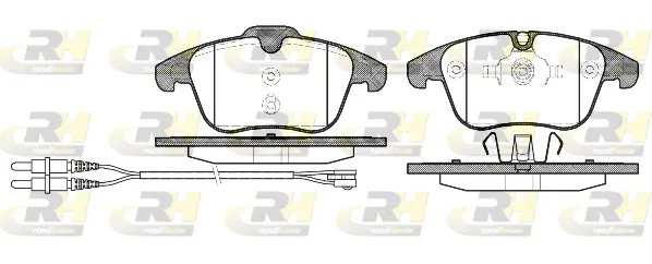 Brake Pad Set, disc brake (21249.01)