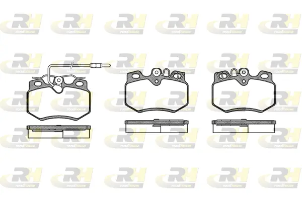 Brake Pad Set, disc brake (2170.12)