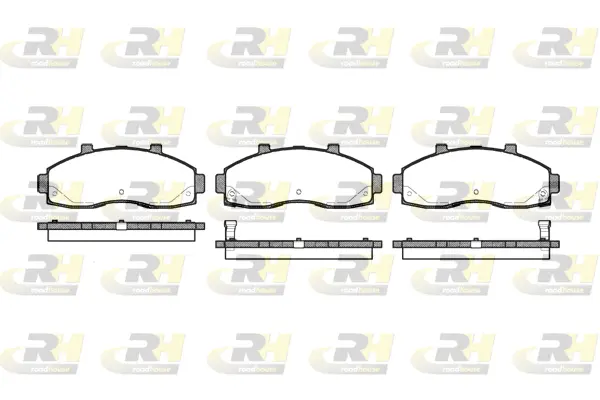 Brake Pad Set, disc brake (2662.02)