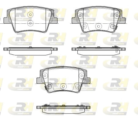Brake Pad Set, disc brake (21935.02)