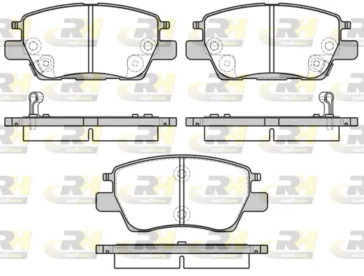Brake Pad Set, disc brake (21630.12)