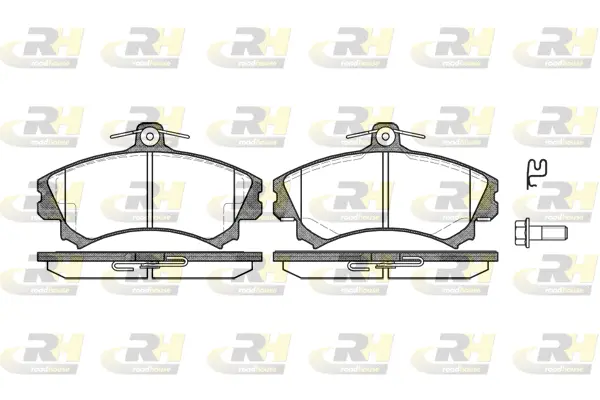 Brake Pad Set, disc brake (2590.02)