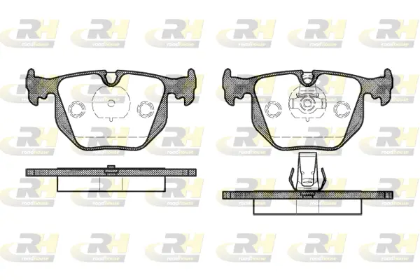 Brake Pad Set, disc brake (2381.20)