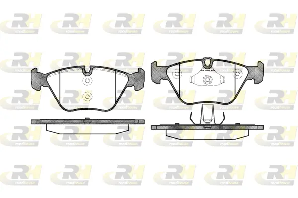Brake Pad Set, disc brake (2963.10)