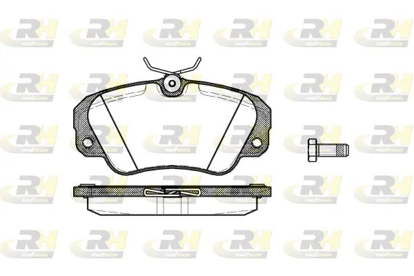 Brake Pad Set, disc brake (2382.00)