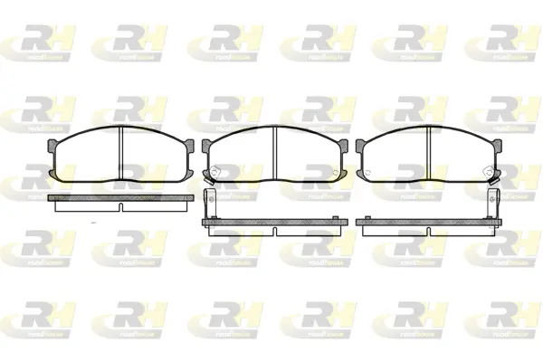 Brake Pad Set, disc brake (2244.02)