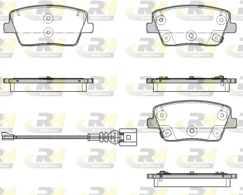 Brake Pad Set, disc brake (21901.02)