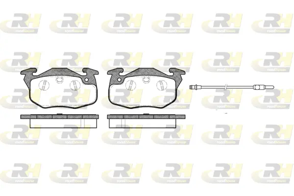 Brake Pad Set, disc brake (2192.01)