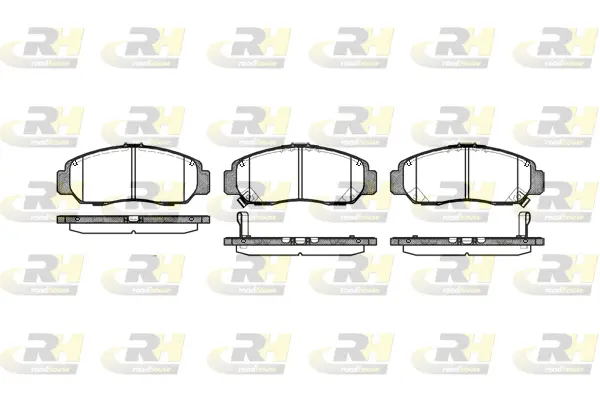 Brake Pad Set, disc brake (2747.12)