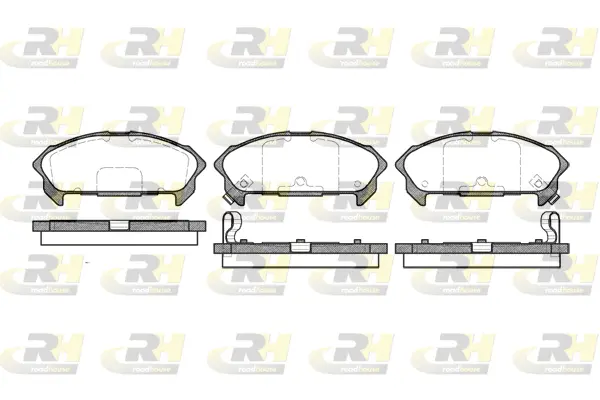 Brake Pad Set, disc brake (2360.02)