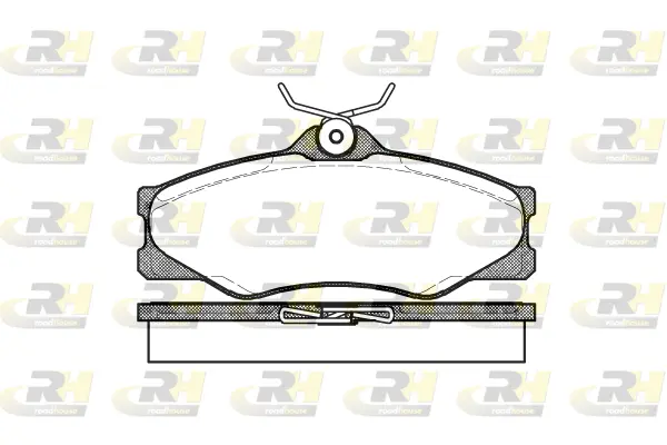 Brake Pad Set, disc brake (2223.00)