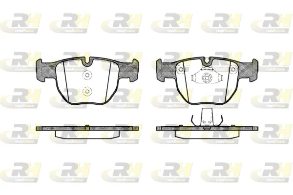 Brake Pad Set, disc brake (2979.00)