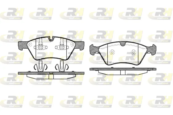 Brake Pad Set, disc brake (21179.00)