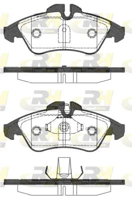 Brake Pad Set, disc brake (2578.10)