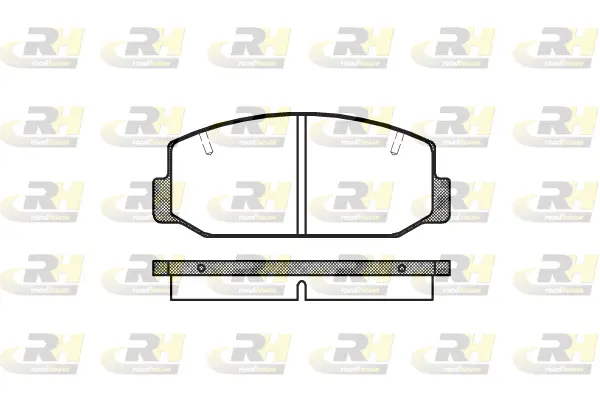 Brake Pad Set, disc brake (2075.40)
