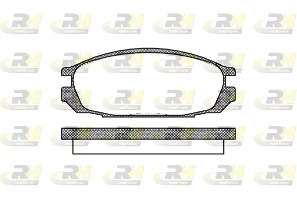 Brake Pad Set, disc brake (2292.00)