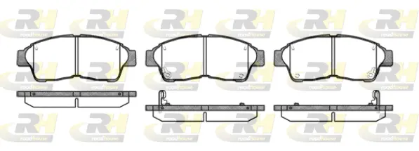 Brake Pad Set, disc brake (2402.42)