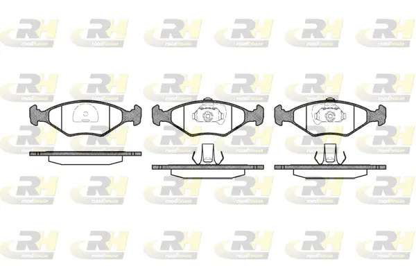 Brake Pad Set, disc brake (2281.40)