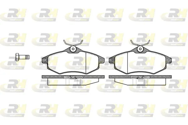 Brake Pad Set, disc brake (2881.00)