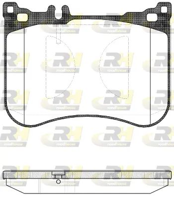 Brake Pad Set, disc brake (21534.00)