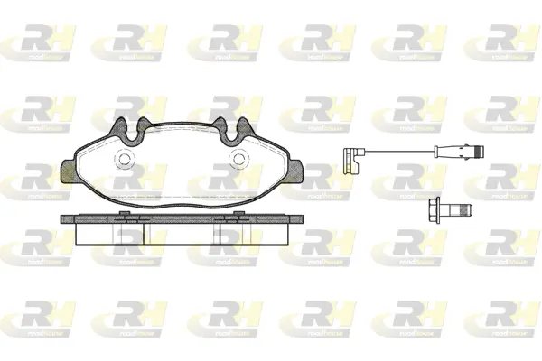 Brake Pad Set, disc brake (21109.02)
