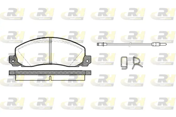 Brake Pad Set, disc brake (2202.02)