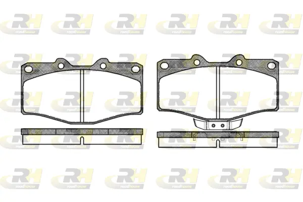 Brake Pad Set, disc brake (2315.02)
