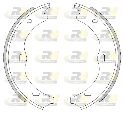 Brake Shoe, parking brake (4469.00)