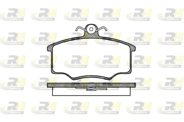 Brake Pad Set, disc brake (2046.20)
