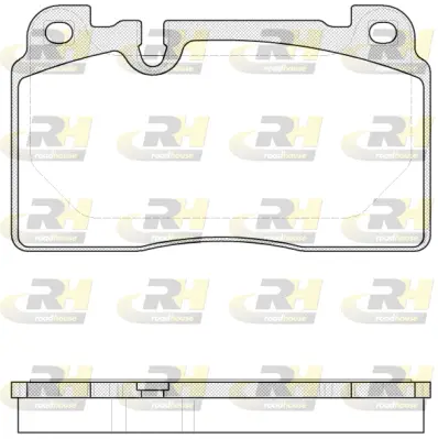 Brake Pad Set, disc brake (21527.00)